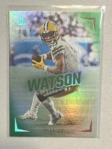 2024 Christian Watson Green Parallel Panini Luminance Football[093/100][#25] - Foto 1 di 2