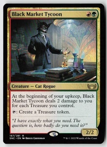 Streets of New Capenna #167 Black Market Tycoon - Picture 1 of 2
