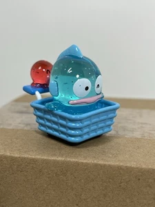 Hangyodon Supermarket Series 1.5” Figure Shopaholic in Shopping Cart Clear New - Picture 1 of 8