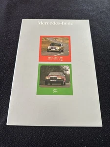 Mercedes 240D 300D 250 280E 1976 sedán W123 temprano folleto catálogo de ventas en inglés - Imagen 1 de 5