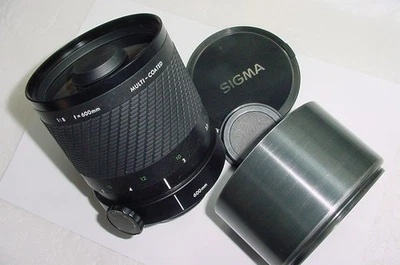 Sigma 600mm F/8 Mirror Telephoto Multi Coated Manual Focus Lens For Pentax K - Image 1 of 4