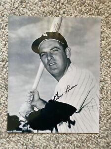 Gene Freese Signed Autographed Auto 8x10 Photo Chicago White Sox