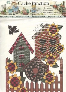 Cache Junction Trasferimento Dimensionale in Velour Iron-on per gli Uccellini - Foto 1 di 2