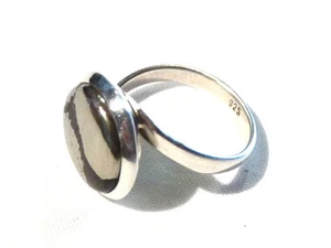 Bijou argent massif 925 bague très originale taille 58 idéal pour cadeau Ring - Picture 1 of 2
