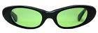 Persol Ratti Meflecto Vintage Cateye 70s Brevette Gloss Black NOS Sunglasses