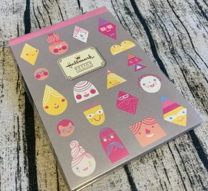 Cute Hallmark Memo Note Pad Lovely Girl Message Book Planner Gift People Colored - Picture 1 of 7