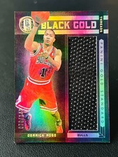 2011-12 Panini Gold Standard Derrick Rose Black Gold Jumbo Jersey 079/149
