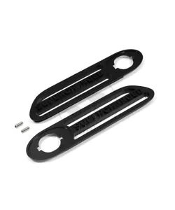 02 - 08 Mini Cooper S R52 R53 CNC Billet Front Fender Side Vent Scuttles Black - Picture 1 of 2
