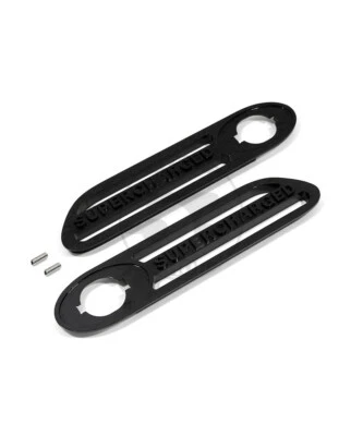 02 - 08 Mini Cooper S R52 R53 CNC Billet Front Fender Side Vent Scuttles Black - Image 1 of 2