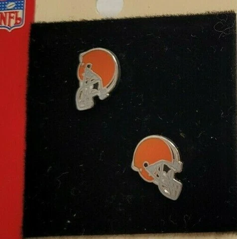 NFL Cleveland Browns Team Earrings, NEW (Post) Cover
