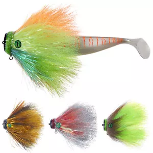 Balzer Shirasu Magic Fibre Lure 7cm 10cm 12cm SS Mouse Maus Kopf für Gummifisch - Bild 1 von 11