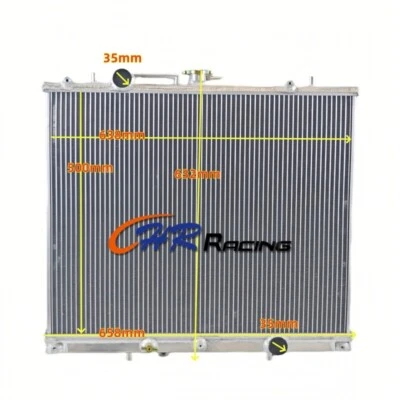 Aluminum Radiator for 1996-2006 Mitsubishi TRITON MK 2.8L Turbo Diesel Manual - image 1 of 4
