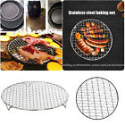 Round Cooking Rack Grill Rack Bake Steam Grill Stainless Steel Suitable For Air