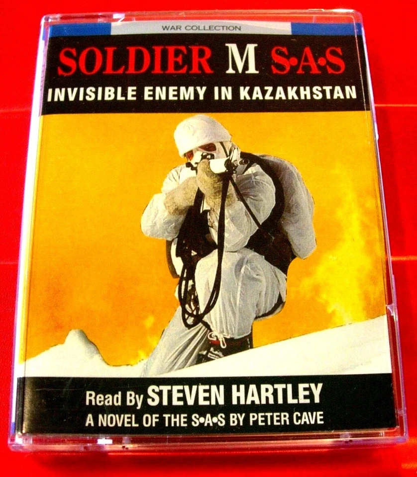 Peter Cave Soldier M SAS/S.A.S Invisible Enemy In Kazakhstan 2-Tape Audio Book - Image 1 of 1