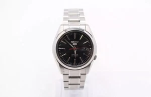 Reloj deportivo Seiko 5 para hombre negro - SNKL45J1 hecho en Japón modelo J 7s26 - Imagen 1 de 7
