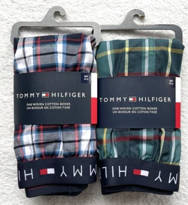 2x Tommy Hilfiger Herren Boxershorts aus gewebter Baumwolle Gr. S (28-30) - Bild 1 von 2