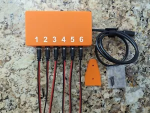 Neptune Apex Breakout Box DC Jacks w/ 6 cable leads included Hidden Mounting - Picture 1 of 4