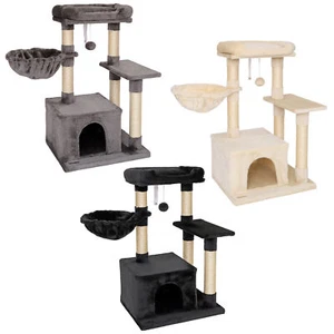 lionto Albero tiragraffi albero arrampicarsi albero gatti 85 cm diversi colori - Foto 1 di 19