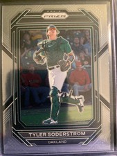 2023 Panini Prizm - Silver Prizm #35 Tyler Soderstrom (RC)