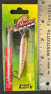 Leland's Lures trota magnete 2,5" esca a manovella minnow trota arcobaleno - Foto 1 di 2