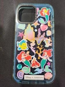 Real Casetify x Disney Apple IPhone 13 Pro Max The Little Mermaid Stickermania - Picture 1 of 2