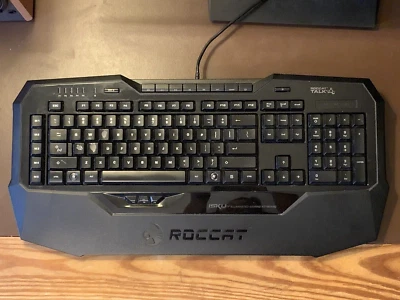 Illuminated Computer Keyboard Wired Roccat Isku+ ROC-12-721 - Nerd Tech - Image 1 of 4