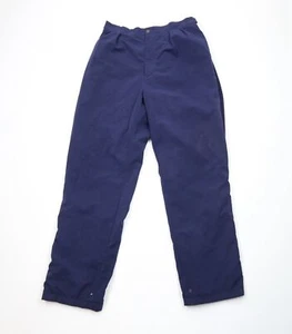 Vintage 90s Tourney Goretex Mens Large Lined Waterproof Golf Rain Pants Blue - Picture 1 of 17