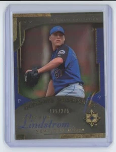 2005 Upper Deck Ultimate Prospects Matthew Lindstrom 125/275 Baseball Cards #188 - Picture 1 of 2