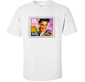 Camiseta Elvis Presley - Diseño de estampilla postal de Estados Unidos - Imagen 1 de 7
