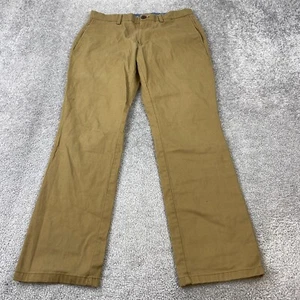 Pantalones chinos antiguos azul marino para hombre talla 30X29 tostados bolsillo frontal plano informales - Imagen 1 de 12
