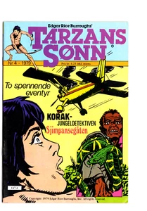 TARZANS SØNN (SON) #4 DANISH COMIC 1979 DENMARK BURROUGHS NOT PUBLISHED IN US - Picture 1 of 2