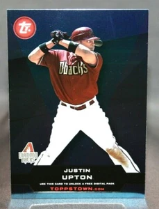 2011 Topps Town Justin Upton Arizona Diamondbacks #TT2-10 - Picture 1 of 2