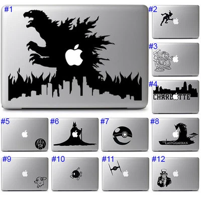 Awesome Cool Decal Design Laptop Macbook Air Pro 13 15 Sticker Vinyl Mod Wrap - Image 1 of 2