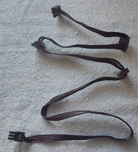 SATA HDD, Optical Drive Modular Power Cable for EVGA 850BQ Power Supply 38" Long - Picture 1 of 5