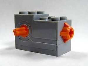 LEGO Windup MOTOR Orange Release Button 2x4x2 1/3 -Technic Mindstorms 61100c01