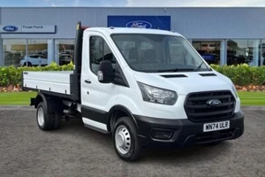 2024 Ford Transit 350 Leader L2 MWB Single Cab Tipper RWD 2.0 EcoBlue 130ps DUAL - Picture 1 of 24