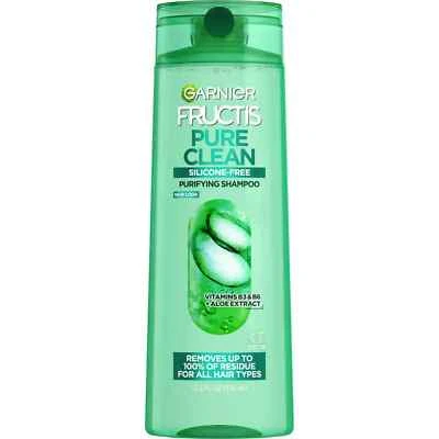 Garnier - Fructis Pure Clean - Shampoo + Aloe Extract - 12.5 oz - Pack of 2 - image 1 of 4