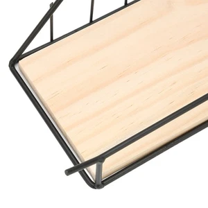 Wall Shelf Shelf Wood Texture For Wall For Kitchen For Entrance - Picture 1 of 12