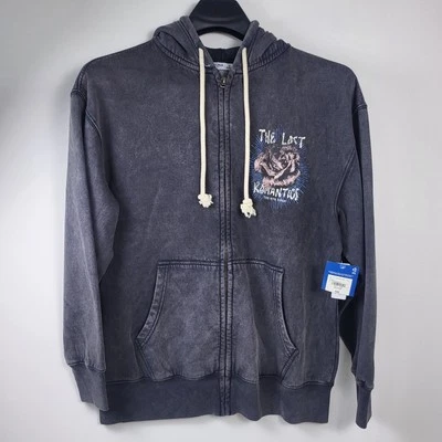 Arizona  Jeans The Lost Romanitcs 1979 Women's Full Zip Hoodie Gray Size Medium - Image 1 of 4