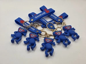 Lot of 5 Poppy Playtime Collector Bag Clips Keychain - Huggy Wuggy - Picture 1 of 2