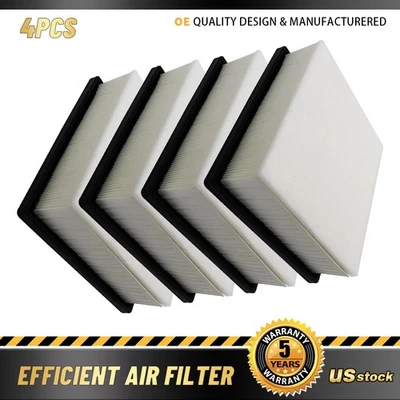 4x Engine Air Filter for Ram ProMaster City Jeep Compass Renegade Fiat 500X - Image 1 of 4