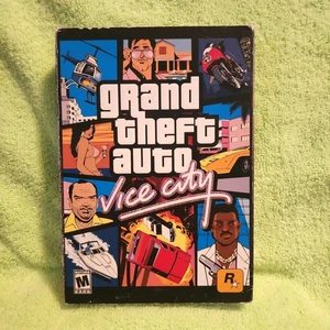 Grand Theft Auto Vice City (PC, 2003) Rockstar Games Windows 98SE CIB Rarität selten  - Bild 1 von 8