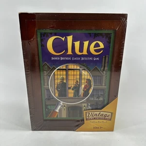 Vintage Clue Brettspiel 2009 Parker Brothers Classic Detective Collection Neu - Bild 1 von 8