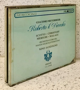 MEYERBEER Roberto il Diavolo [1968] (3 cds Melodram) SCOTTO • CHRISTOFF Florence - Foto 1 di 4