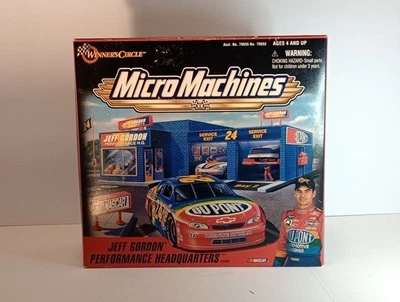 Vtg. 1999 Winners Circle Micro Machines Jeff Gordon Performance Headquarters NEW - Image 1 of 4