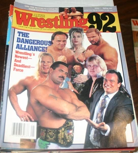 WRESTLING 92 MAGAZINE SPRING 1992 RICK RUDE BUDDY ROGERS ROAD WARRIORS ZBYSZKO - Picture 1 of 1