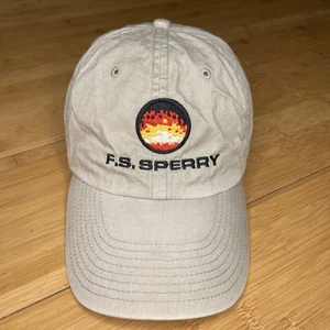 Adams Essentials F.S. Sperry FS Refractory Beige Khaki Dad Cap Hat Adjustable - Picture 1 of 13