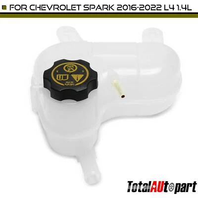Tanque de depósito de refrigerante del motor con tapa para Chevrolet Spark LT LS 2016-2022 L4 1,4 L Foto 1 de 4