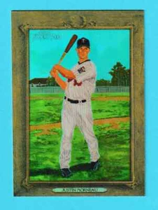2007 Topps Turkey Red Chrome Refractor Justin Morneau Twins #90 873/999 - Picture 1 of 2