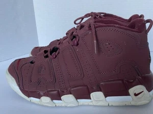 Nike Sneakers Mens 9.5 Air More Uptempo Maroon 921949-600 Shoes No Insert/Box - Picture 1 of 6